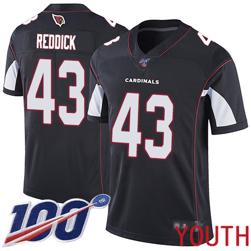 Arizona Cardinals Limited Black Youth Haason Reddick Alternate Jersey NFL Football #43 100th Season Vapor Untouchable